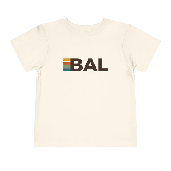 Baltimore, Maryland Toddler Tee - BAL Kids T Shirt