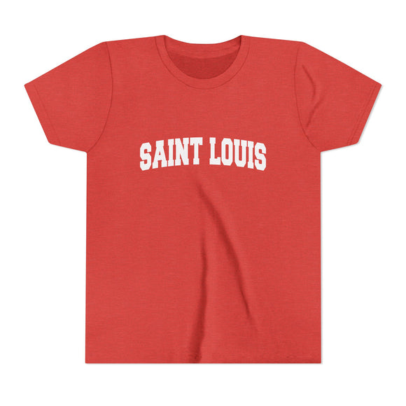 St Louis, Missouri Youth Graphic Tee - Kids St Louis T Shirt