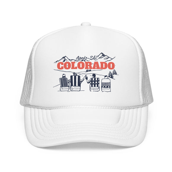 Colorado Après-ski Trucker Hat — Foam Mesh Cap