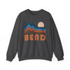 Bend, Oregon Sweatshirt Retro Mountains, Bend Unisex Graphic Crewneck