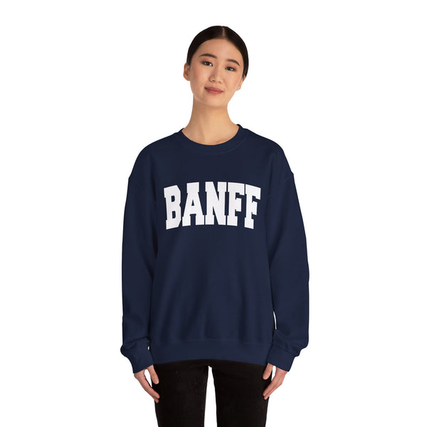Banff, Canada Sweatshirt - Unisex Graphic Crewneck