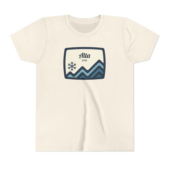 Alta, Utah Youth T-Shirt — Mountain Tee