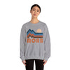 Moab, Utah Sweatshirt Retro Mountains, Moab Unisex Graphic Crewneck