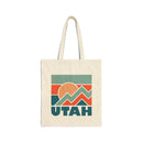 Utah Cotton Canvas Utah Tote Bag-1