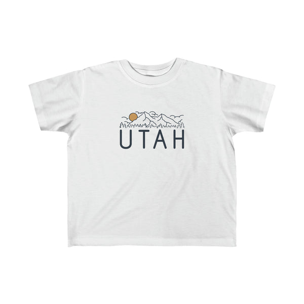 Utah Toddler T-Shirt - Unisex Toddler Utah Shirt