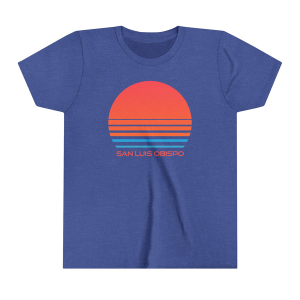 San Luis Obispo, California Youth Shirt - Retro 80s San Luis Obispo Kid's T-Shirt