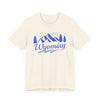 Wyoming T-Shirt - Retro Mountain Unisex Wyoming Shirt