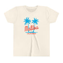 Malibu, California Youth Shirt - Retro Palm Tree Malibu Kid's T-Shirt-7