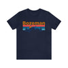 Bozeman, Montana Shirt - Mountain Sunset Unisex Bozeman T-Shirt