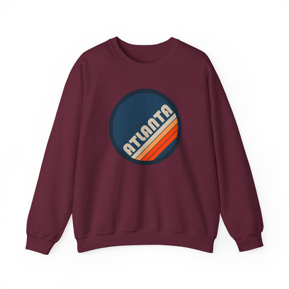 Atlanta, Georgia Sweatshirt - Retro Graphic Crewneck