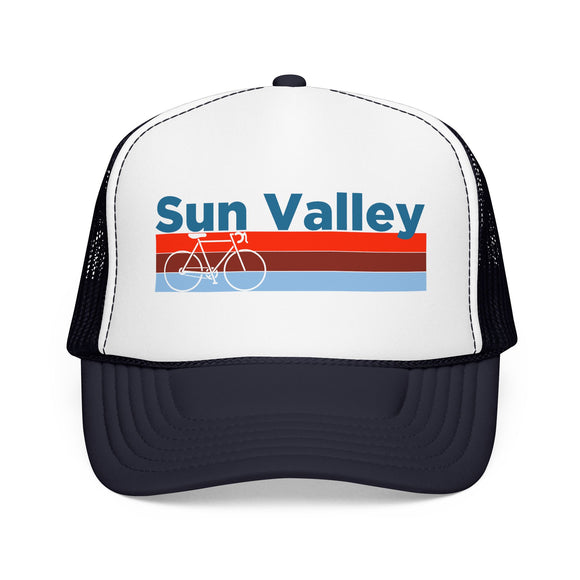Sun Valley, Idaho Trucker Hat - Foam Sun Valley Bike Cap