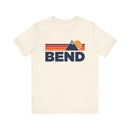Retro Bend, Oregon T-shirt, Mountain Tee, Vintage Bend Unisex Jersey Shirt, Outdoor Hiking Apparel-3