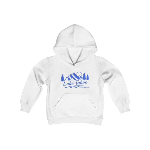 Retro Lake Tahoe, California Youth Hoodie - Mountain Lake Tahoe, California Kids Sweatshirt, Cute Lake Tahoe, California Children's Pullover