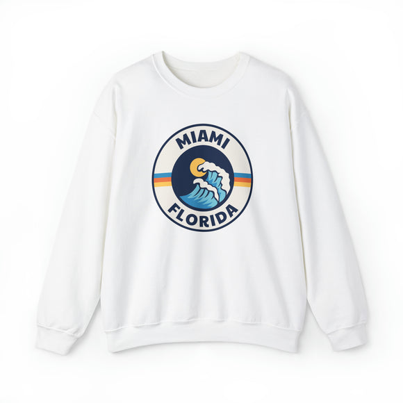 Miami, Florida Sweatshirt - Unisex Crewneck Miami Sweatshirt