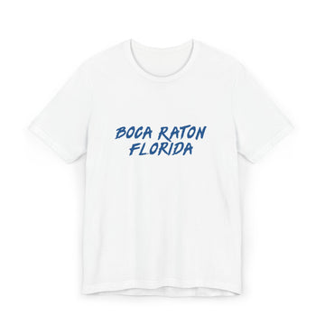 Boca Raton T-Shirt | 100% Cotton Retro Florida Tee