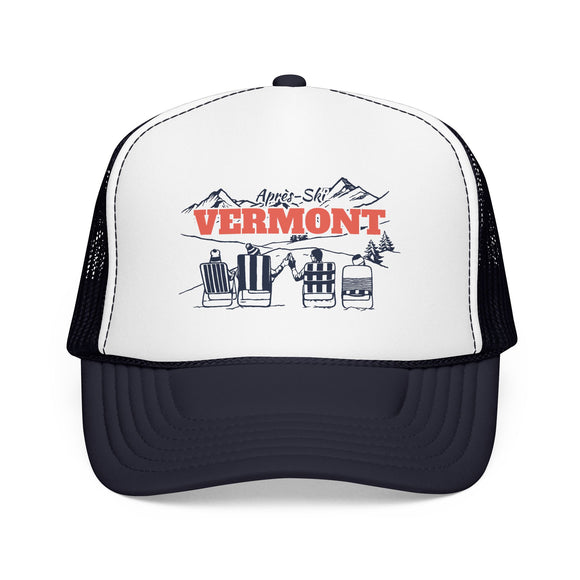 Vermont Après-ski Trucker Hat — Foam Mesh Cap