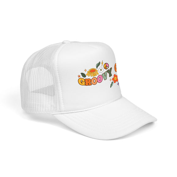 Groovy Girl Trucker Hat Boho