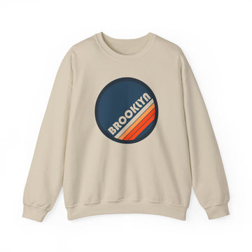 Brooklyn, New York Sweatshirt - Retro Graphic Crewneck - 0