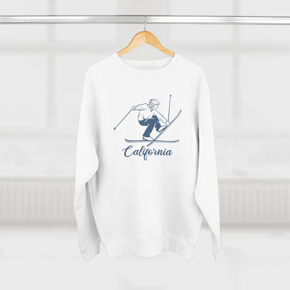 Premium California Vintage Snow Ski Sweatshirt