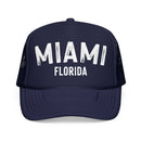 Kids Miami, Florida Trucker Hat - Youth Snapback Cap