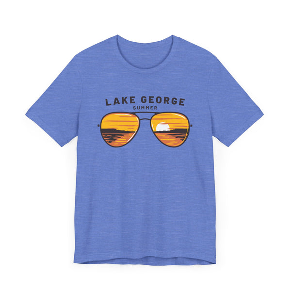 Lake George, New York T Shirt - Sunglasses Lake Graphic Tee
