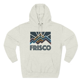 Frisco, Colorado Hoodie - Retro Mountain Unisex Sweatshirt