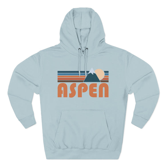 Aspen, Colorado Hoodie - Retro Mountain Unisex Sweatshirt