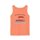 Broken Bow, Oklahoma Tank Top Unisex - Pontoon Boat - Comfort Colors - 100% Cotton-1