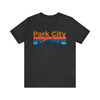 Park City, Utah Shirt - Mountain Sunset Unisex Park City T-Shirt