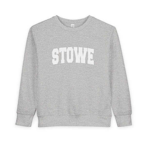 Stowe, Vermont Sweatshirt - Stowe Toddler Crewneck Sweatshirt