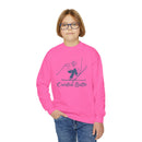 Crested Butte, Colorado Youth Crewneck Sweatshirt - Snow Ski Unisex Kid's Crested Butte, Colorado Sweatshirt-11