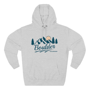 Premium Boulder, Colorado Hoodie - Unisex Boulder Sweatshirt - 0