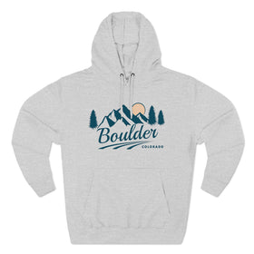 Premium Boulder, Colorado Hoodie - Unisex Boulder Sweatshirt