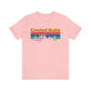Crested Butte, Colorado Shirt - Mountain Sunset Unisex Crested Butte T-Shirt