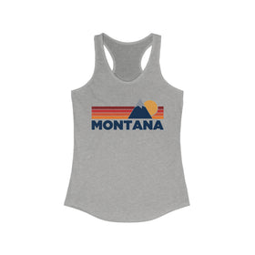 Montana Women's Racerback Tank Top - Mountain Lover Sleeveless Shirt, Women's Montana Hiking Tank - 0