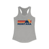 Montana Women's Racerback Tank Top - Mountain Lover Sleeveless Shirt, Women's Montana Hiking Tank