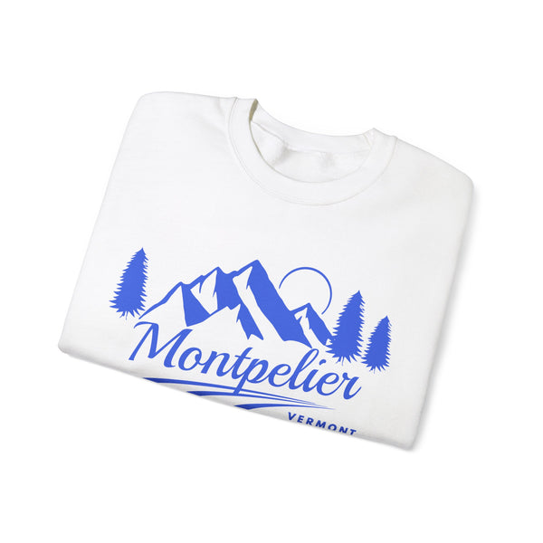 Montpelier, Vermont Sweatshirt - Unisex Mountain Montpelier Sweatshirt
