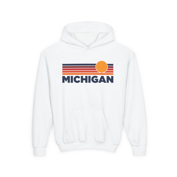 Michigan Youth Hoodie - Kids Michigan Hooded Sweatshirt