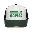 Naples, Florida Retro Golf Trucker Hat-3