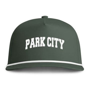 Buy moss Park City, Utah Embroidered Rope Hat - Vintage Sunwashed Rope Cap, Comfort Colors
