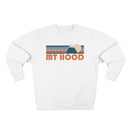 Premium Mount Hood, Oregon Retro Mountain Graphic Sweatshirt-3