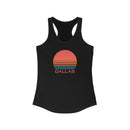 Dallas, Texas Women's Racerback Tank Top-2