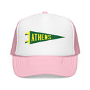 Athens, Georgia Pennant Trucker Hat — Retro Flag Foam Cap-3