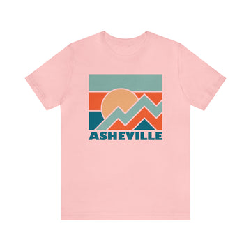 Buy pink Asheville, North Carolina T-Shirt - Retro Unisex Asheville Shirt