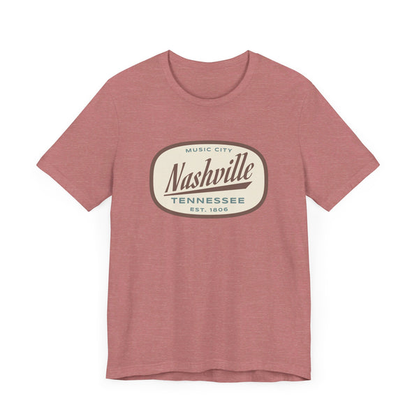 Nashville, Tennessee T-Shirt - Retro Unisex Nashville Shirt