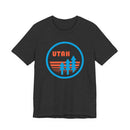Utah T Shirt - Retro Trees Utah Tee-4