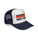 New Jersey Retro Sun Trucker Hat - Vintage Style New Jersey Cap-14