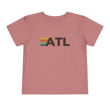 Buy heather-mauve Atlanta, Georgia Toddler Tee - Abbreviation Kids T Shirt