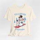 Telluride, Colorado T Shirt - Ski Snowman Graphic Tee-10