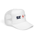 San Francisco, California Retro Trucker Hat - Lightning Foam Cap-10
